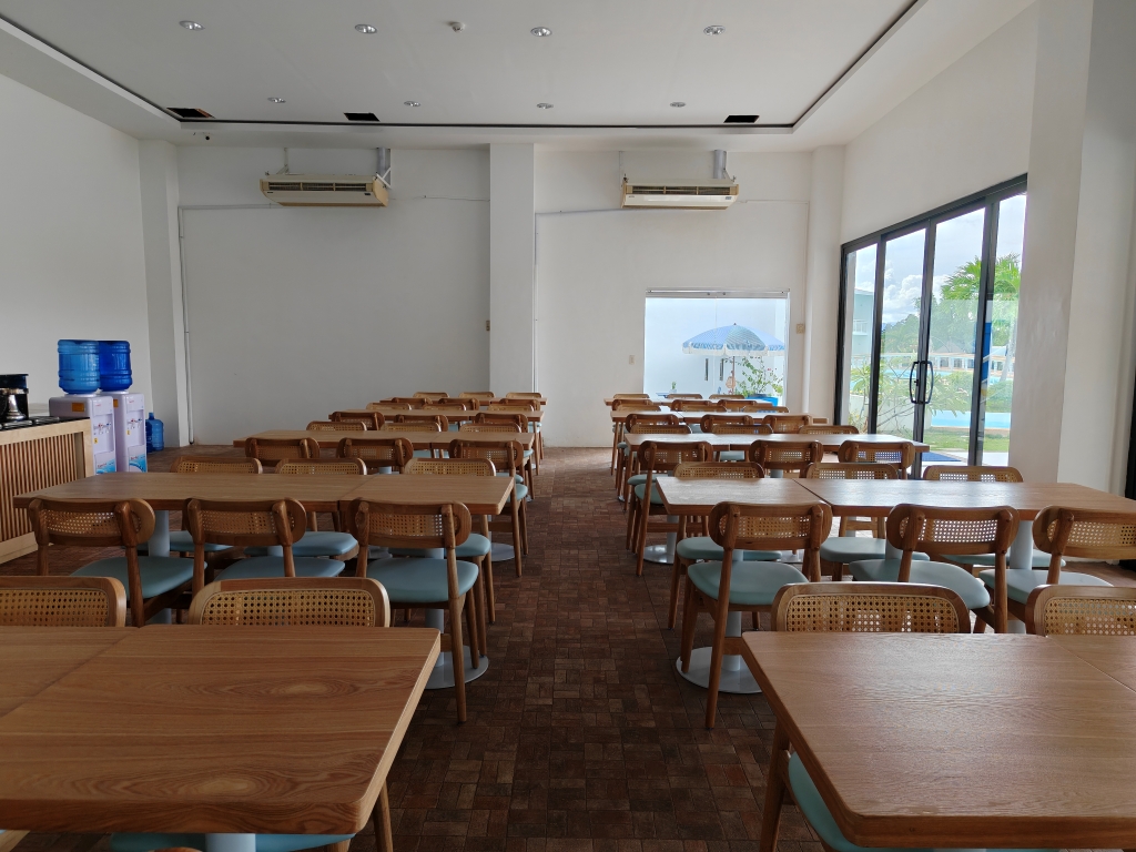 フィリピン留学 Cebu21 - EV La Mer Campus-Restaurant-2